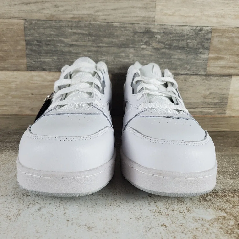 Reebok Work BB4500 Mens Work Shoes Sz 8 W White Lace Up Composite Toe Sneakers